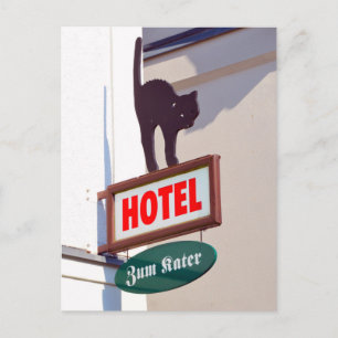 Zum Kater Hotel, Warnemunde, Germany Postcard