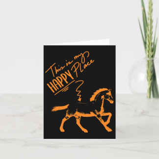 Zum Reiten Geboren Horses Girl Rider Horse Gift  Card