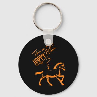 Zum Reiten Geboren Horses Girl Rider Horse Gift  Keychain