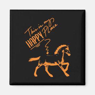 Zum Reiten Geboren Horses Girl Rider Horse Gift  Magnet
