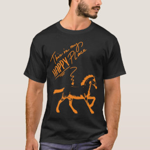 Zum Reiten Geboren Horses Girl Rider Horse Gift  T-Shirt
