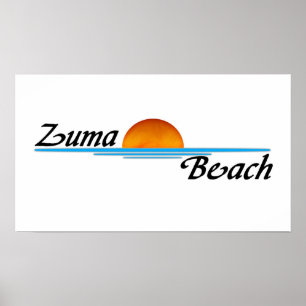 Zuma Beach Poster