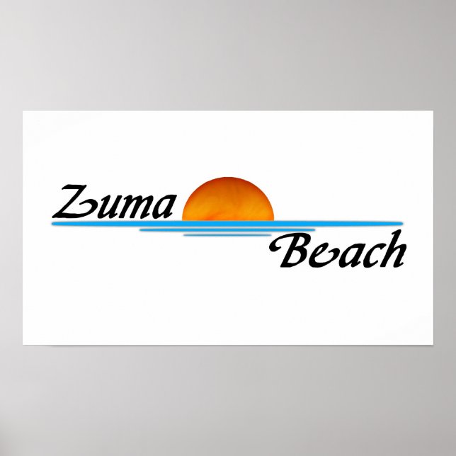 Zuma Beach Poster (Front)