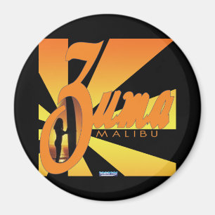 Zuma Beach Sunset Magnet