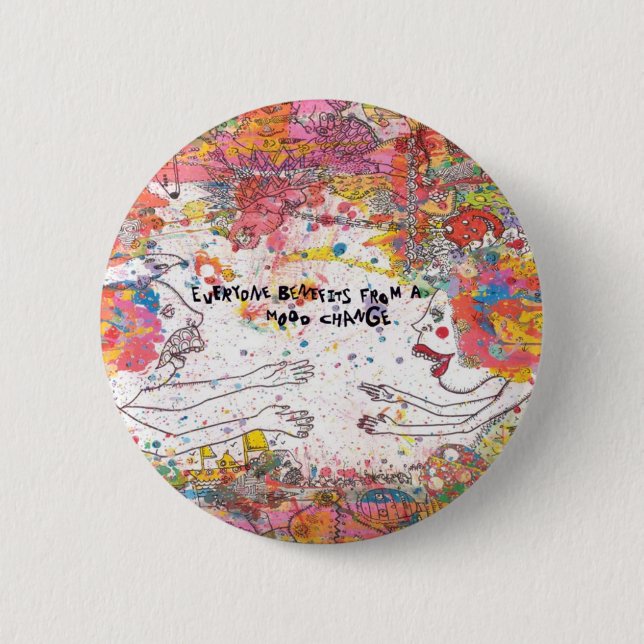 ZUNE 2 INCH ROUND BUTTON (Front)