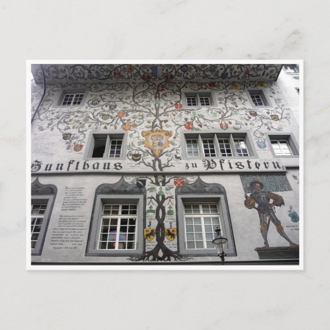 zunfthaus lucerne postcard (Front)