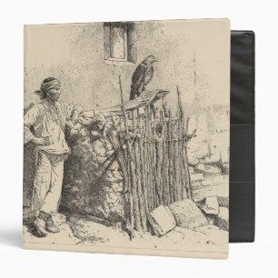 Zuni eagle cage binder