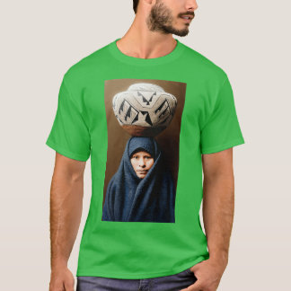 Zuni girl with jar T-Shirt