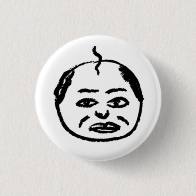 Zura Badge D 1 Inch Round Button (Front)