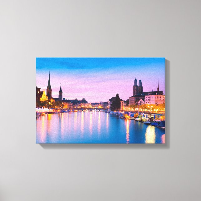 Zurich 003A Canvas Print (Front)