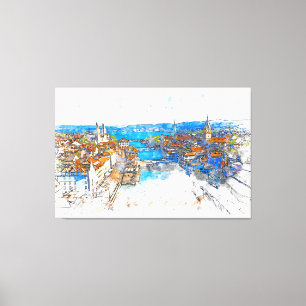 Zürich Canvas Print