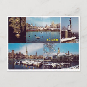 Zurich - carte postale