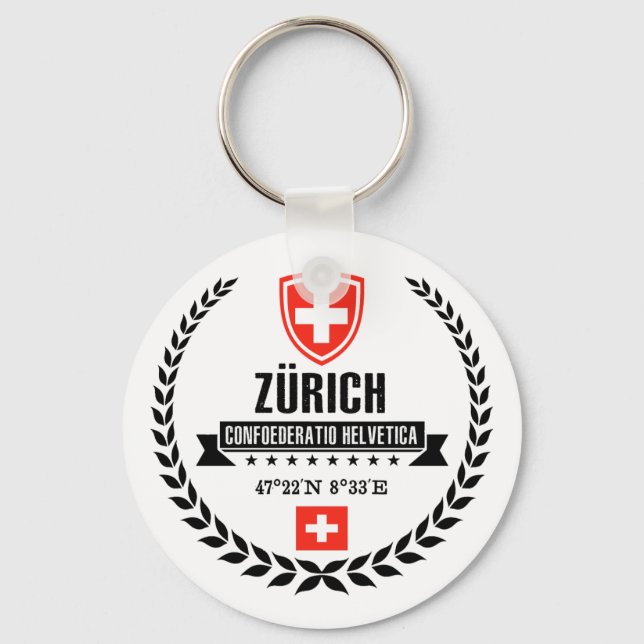 Zürich Keychain (Front)