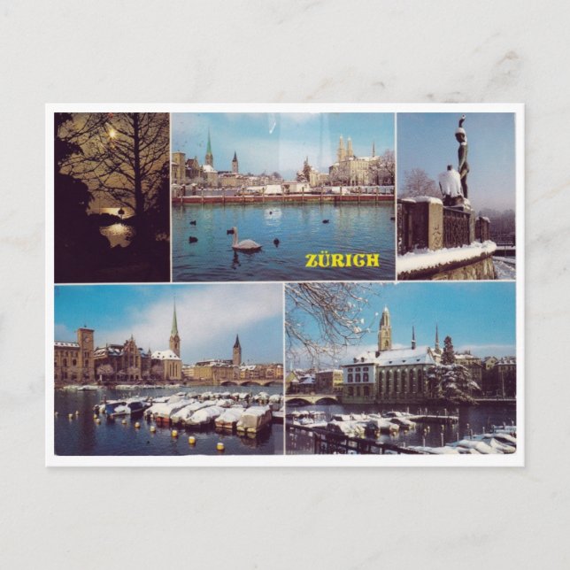 Zurich - Postcard (Front)