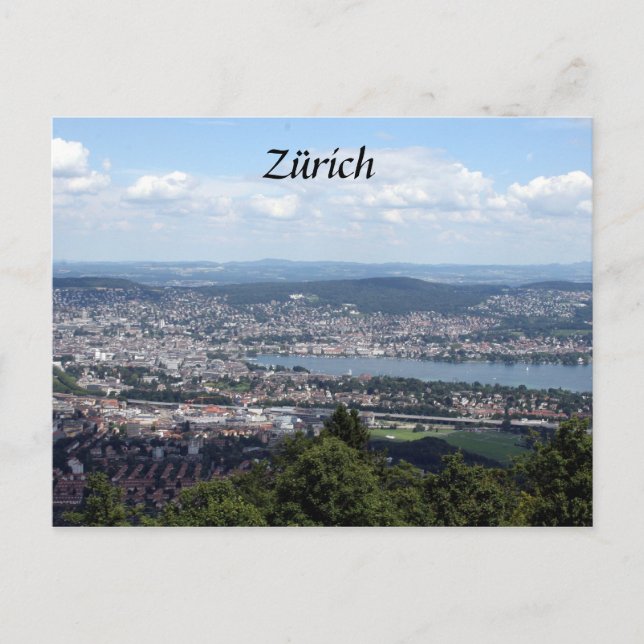 zürich postcard (Front)
