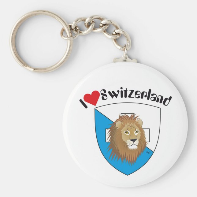 Zürich Schweiz Schlüsselanhänger Keychain (Front)