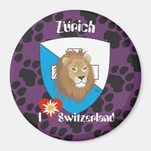 Zürich Schweiz Switzerland Magnet