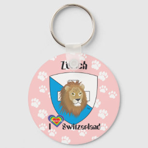 Zürich Schweiz Switzerland Schlüsselanhänger Keychain