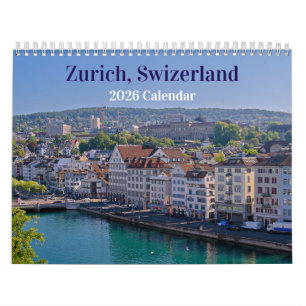 Zurich Switzerland 2025 Calendar