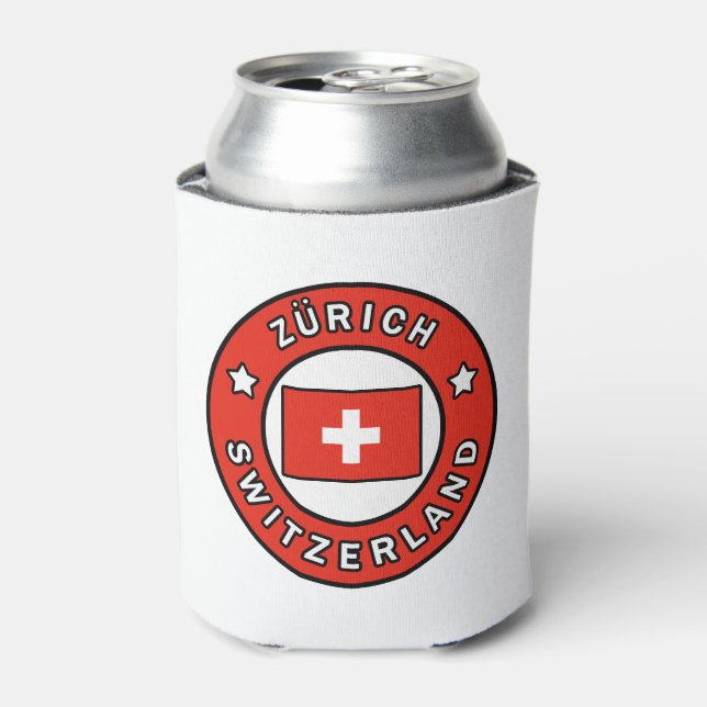 Zürich Switzerland Can Cooler (Can Front)