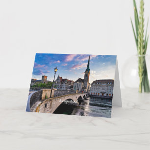 Zurich, Switzerland Card