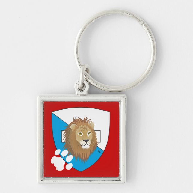 Zurich Switzerland Key Keychain (Front)