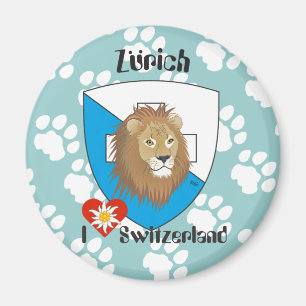 Zurich Switzerland Magnet