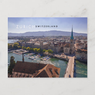 Zurich, Switzerland Postcard