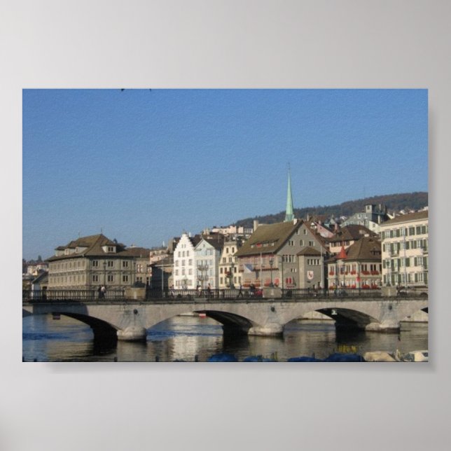 Zurich, Switzerland Poster (Front)