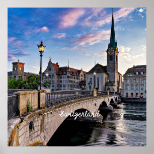 Zurich, Switzerland Poster