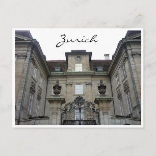 zürich university postcard