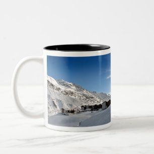 Zurs Lech am Arlberg Austrian Alps Austria Two-Tone Coffee Mug