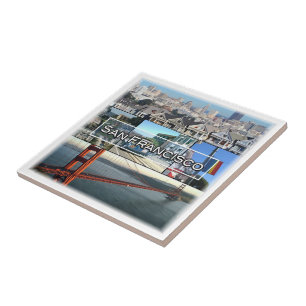 zUS032 SAN FANCISCO, Mosaic, California, Tile