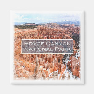 zUS043 BRYCE CANYON N.P. Utah, America, Fridge Magnet