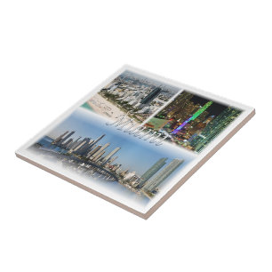 zUS053 MIAMI mosaic , Florida, America, Tile