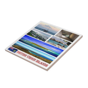 zVG005 BRITISH VIRGIN ISLANDS, Mosaic, Tile