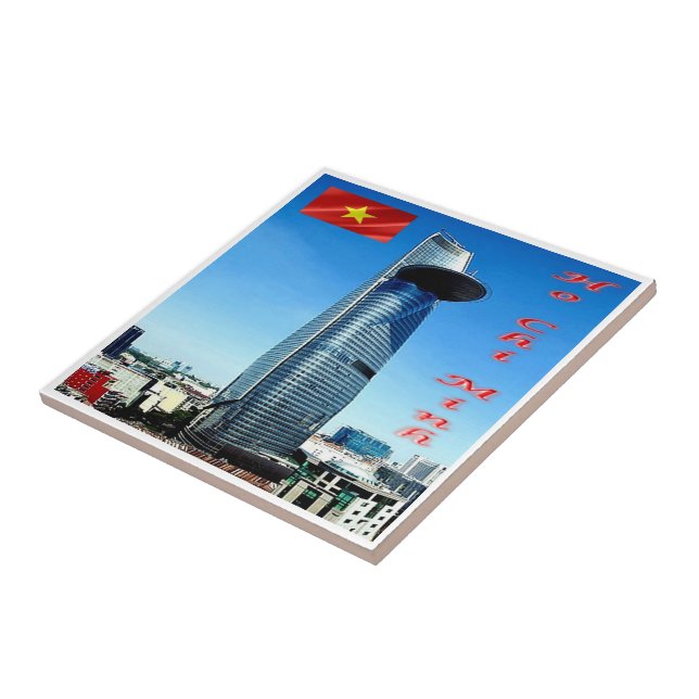 zVN005 HO CHI MINH, Bitexco Financial Tower, Tile (Side)