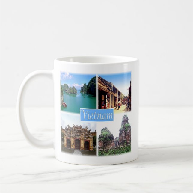 zVN014 VIETNAM, Mosaic, Asia, Coffee Mug (Left)