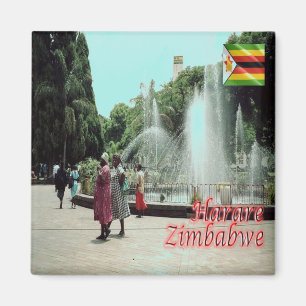ZW - Zimbabwe - Harare Magnet