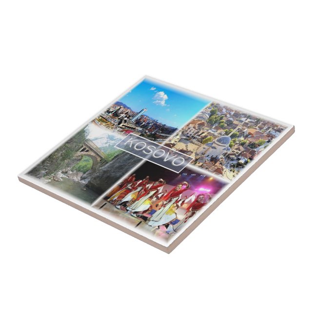 zXK005 KOSOVO, Europe, Tile (Side)