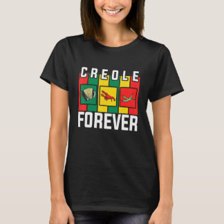 Zydeco Creole Forever Fan of Zydeco Music and Fest T-Shirt