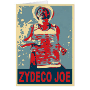 Zydeco Joe dans le bleu