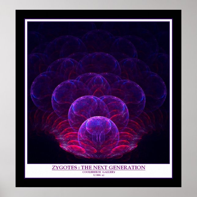 ZYGOTES : THE NEXT GENERATION (revised) Poster (Front)