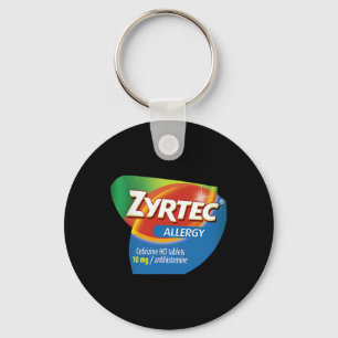 Zyrtec Allergy Funny Group Nurse Pharmacy Hallowee Keychain