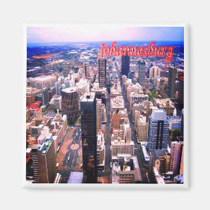 zZA018 JOHANNESBURG, Panorama,South Africa, Fridge Magnet