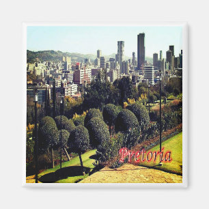 zZA019 PRETORIA Central, South Africa, Fridge Magnet