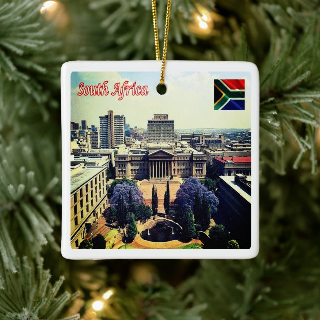 zZA022 SOUTH AFRICA, Wits University,  Ceramic Ornament (Tree)
