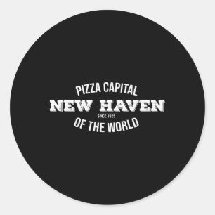 Zza Catal Ct I Love New Haven Azza Pride Gi Classic Round Sticker