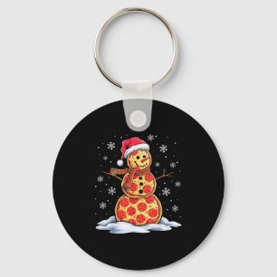 Zza Snowman - Santa Hat - Christmas Zza Party - Fu Keychain