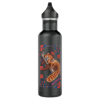 "Zzz" RED PANDA 710 Ml Water Bottle